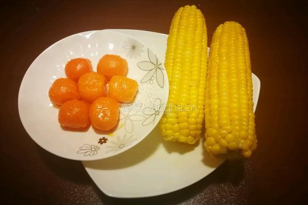 黄金玉米粒的做法图解2