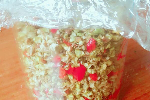自制酸豆角的做法图解5
