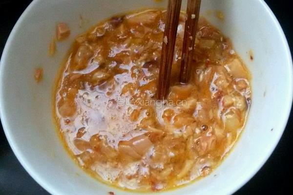 肉蛋香煎饼的做法图解4