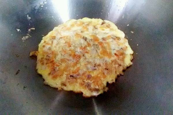 肉蛋香煎饼的做法图解6