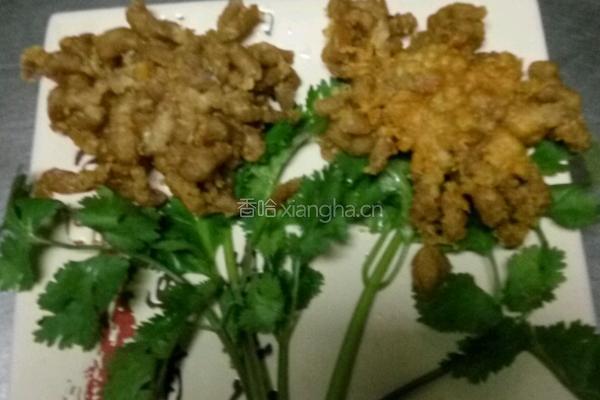 茄汁菊花肉的做法图解13