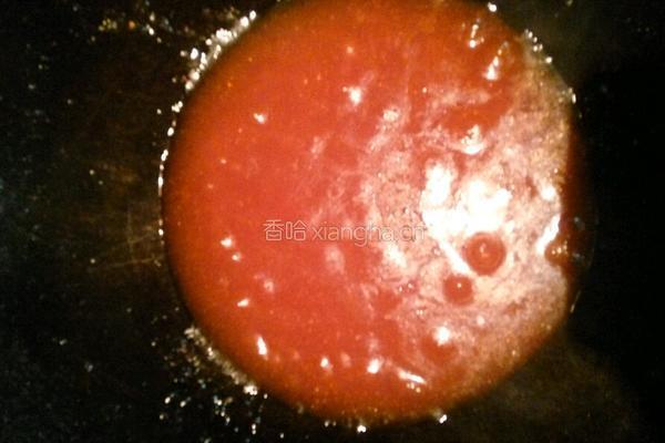 茄汁菊花肉的做法图解15