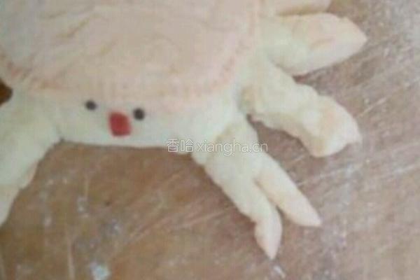 蔬菜馒头一螃蟹馒头的做法图解9