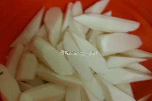 红烧肉烧山药的做法图解2