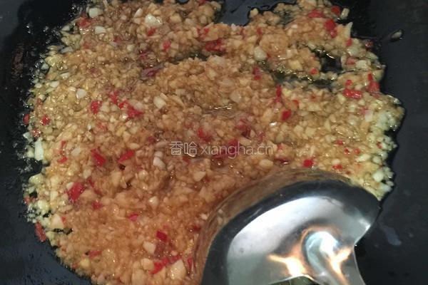 蒜沫九节虾的做法图解2
