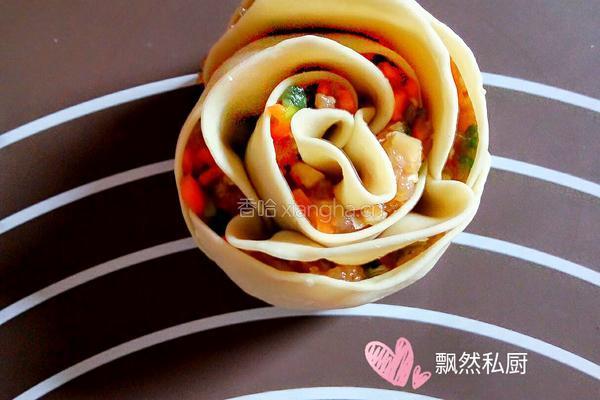玫瑰花肉卷的做法图解5