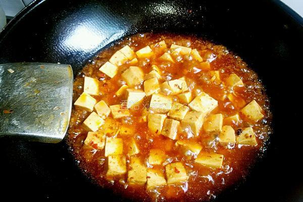 麻婆豆腐的做法图解10