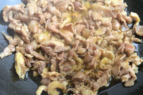芹菜剁椒炒肉的做法图解6