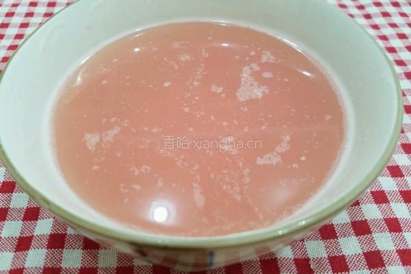 蜂蜜红心柚子汁的做法图解8