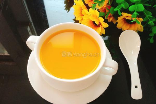 南瓜玉米汁的做法图解4