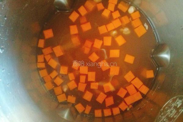 南瓜玉米汁的做法图解2