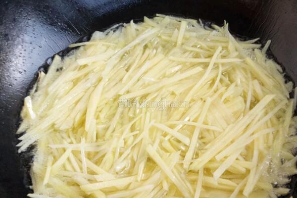 双煎土豆丝的做法图解2