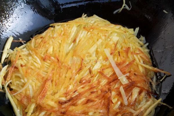 双煎土豆丝的做法图解4