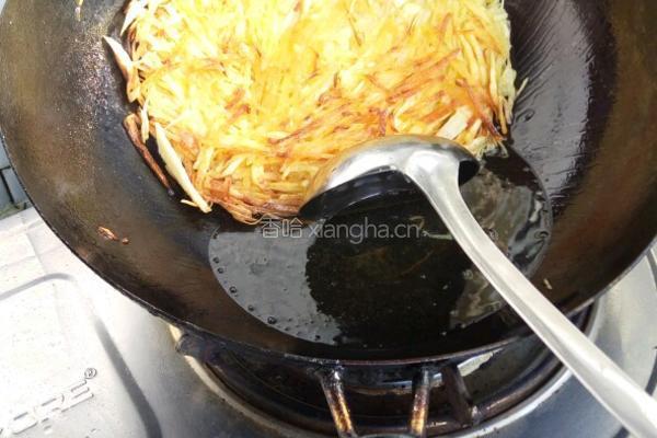 双煎土豆丝的做法图解5