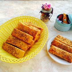 红薯五香芝麻烤饼的做法[图]