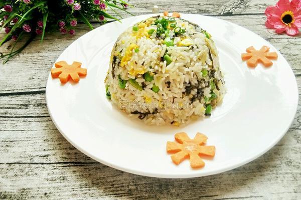 酸菜炒饭的做法图解10