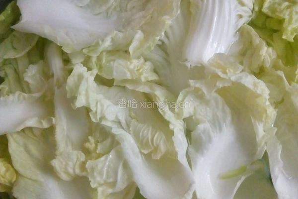 蚝油白菜的做法图解1