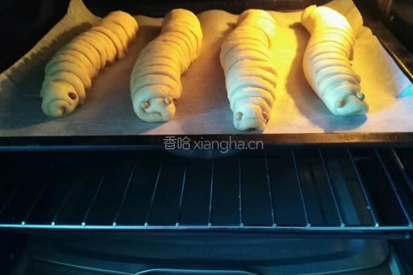 毛毛虫面包的做法图解11