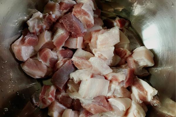 小米蒸肉的做法图解2