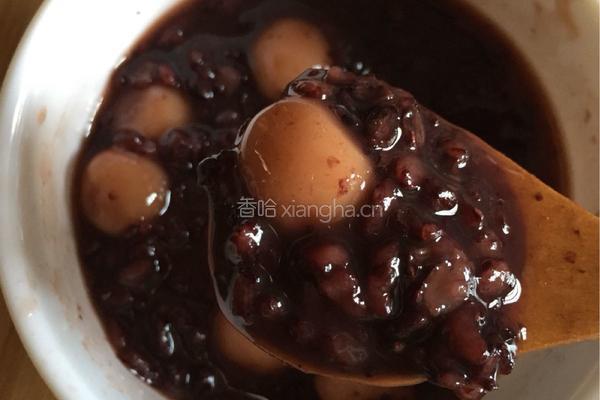 紫米圆子粥的做法图解4