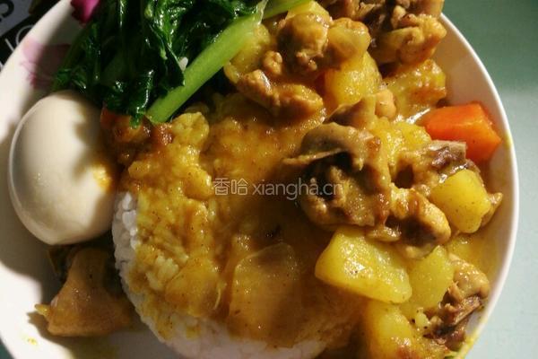 咖喱鸡饭的做法图解5