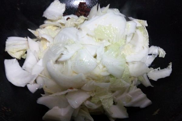 醋溜白菜（辣的）的做法图解5