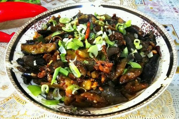  肉末茄子的做法图解8