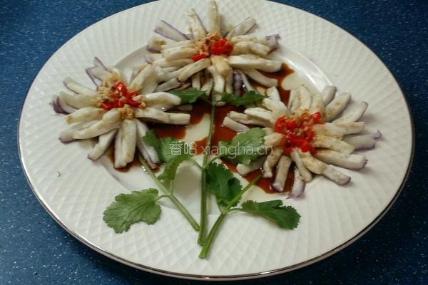 菊花茄子的做法图解6