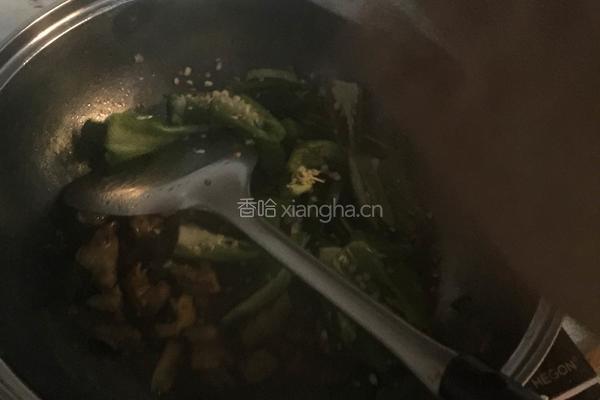 辣椒炒肉的做法图解5