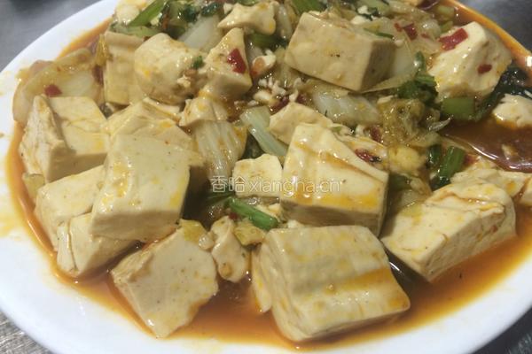 白菜嫩豆腐的做法图解6