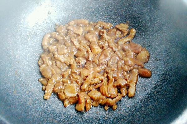 圆葱炒肉的做法图解5