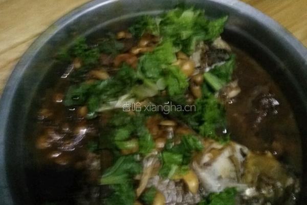 鲤鱼炖腰果的做法图解4