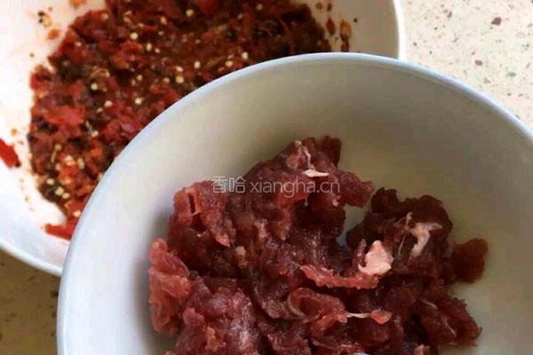 牛肉辣酱的做法图解4