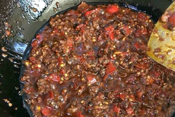 牛肉辣酱的做法图解6