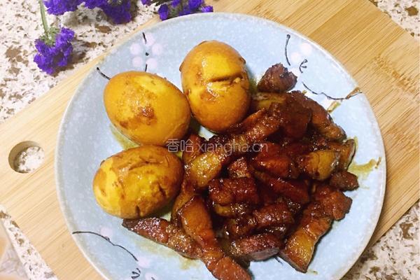 红烧肉焖蛋的做法图解8