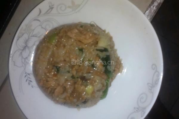 炒饭的做法图解8