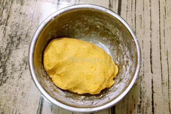 南瓜豆沙饼的做法图解5