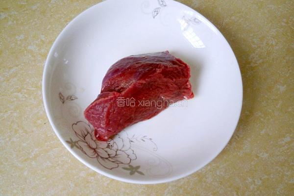 清蒸牛肉的做法图解1