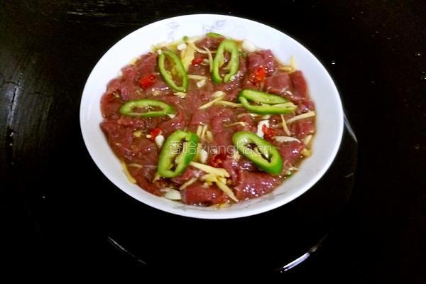 清蒸牛肉的做法图解4
