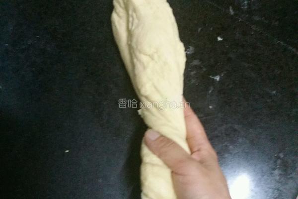 芝香肉松香肠面包的做法图解5