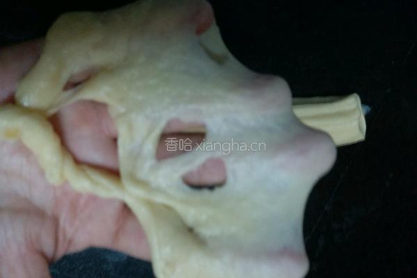 芝香肉松香肠面包的做法图解6
