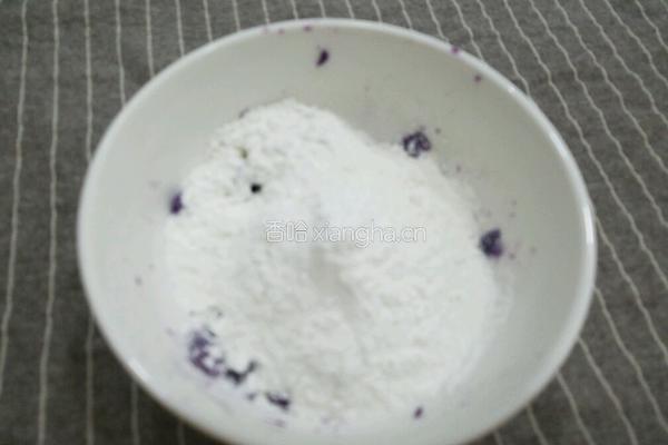 自制紫薯小汤圆的做法图解3