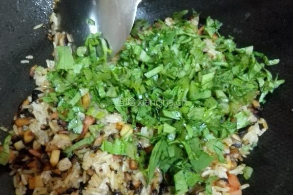 咖喱香菇蛋炒饭的做法图解18