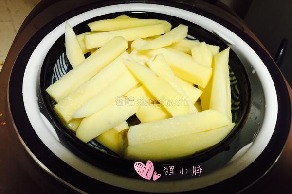 香酥土豆条的做法图解2