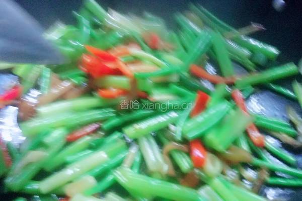 风味芹菜白干的做法图解7