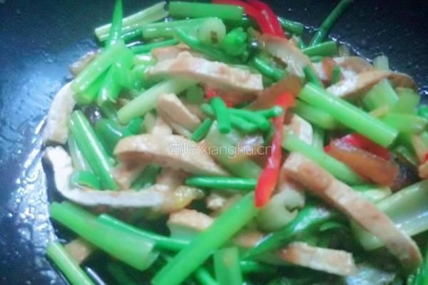 风味芹菜白干的做法图解8