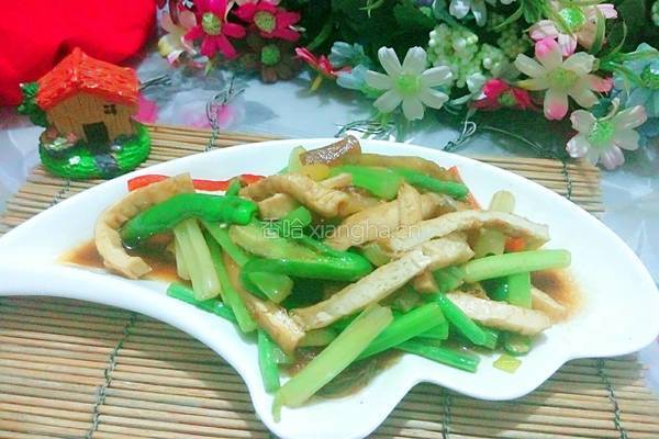 风味芹菜白干的做法图解9