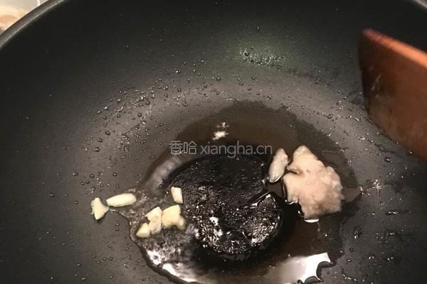黄豆酱炒通菜的做法图解2