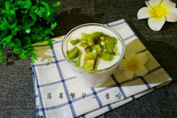 猕猴桃酸奶杯的做法图解8