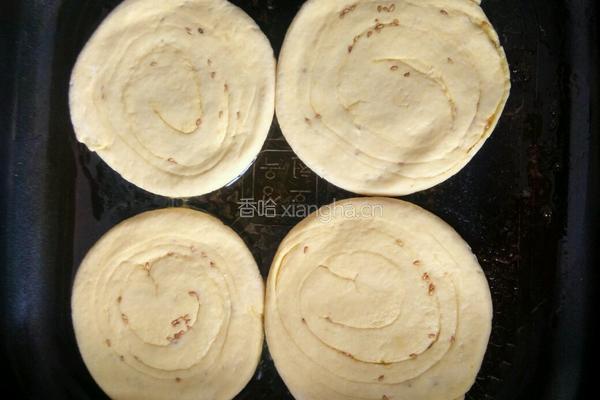 芝麻南瓜千层饼的做法图解8